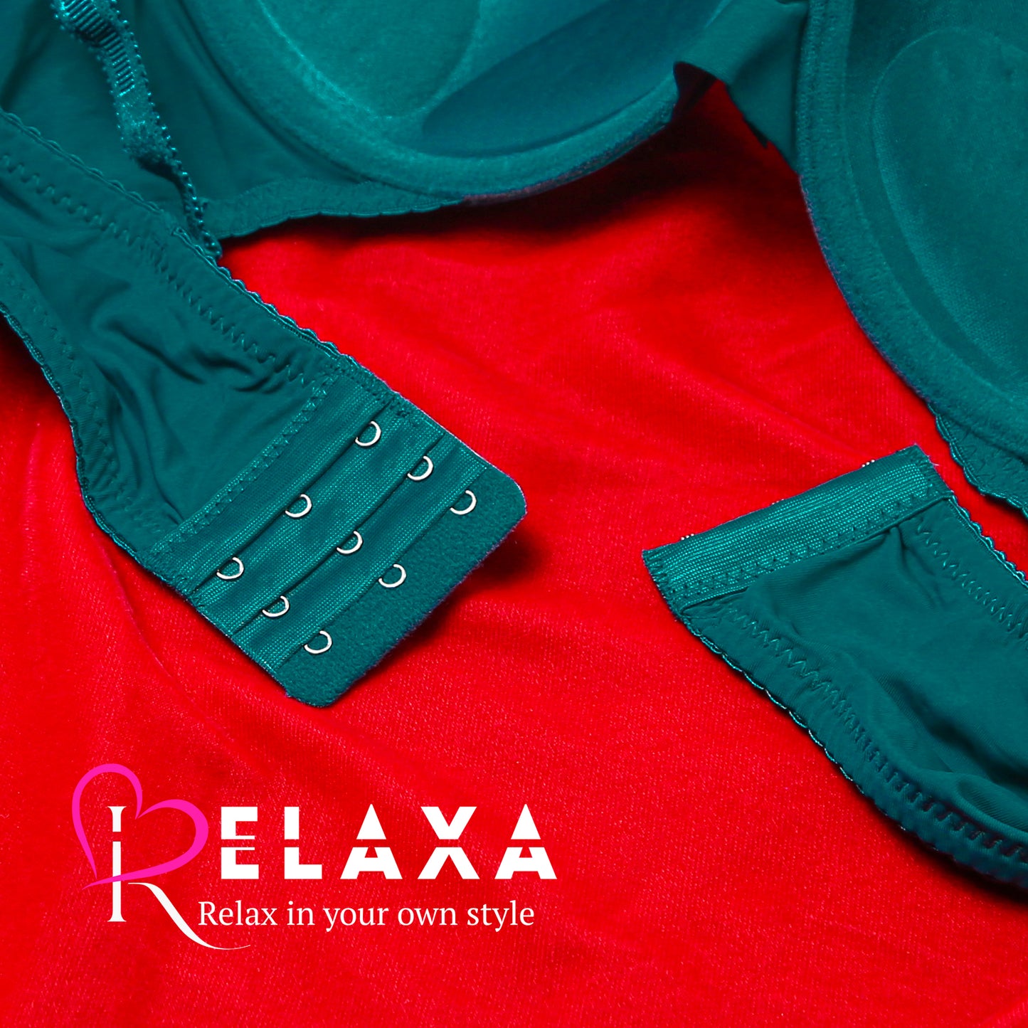 Seamless Stone Beaded Thinpad Bra Set