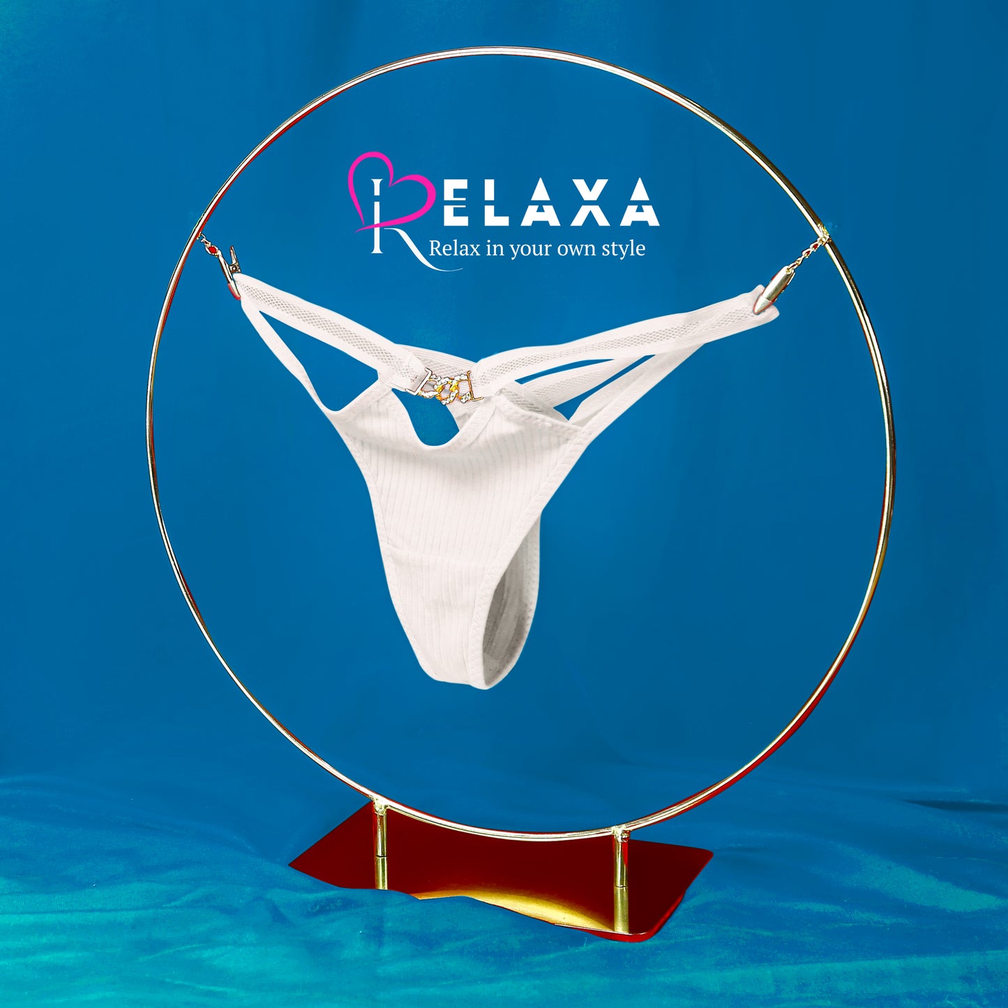 Net Buckle Bikini Styled Seductive Panty