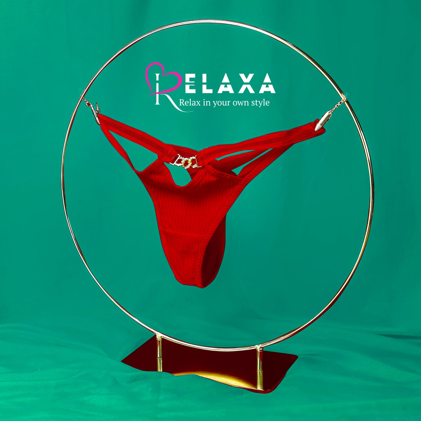 Net Buckle Bikini Styled Seductive Panty