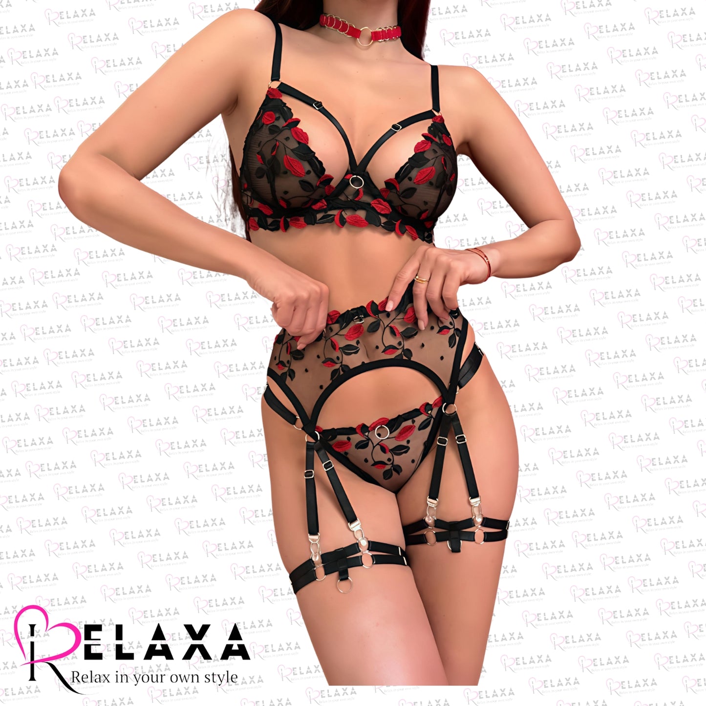 Relaxa Floral Cosplay With Clips