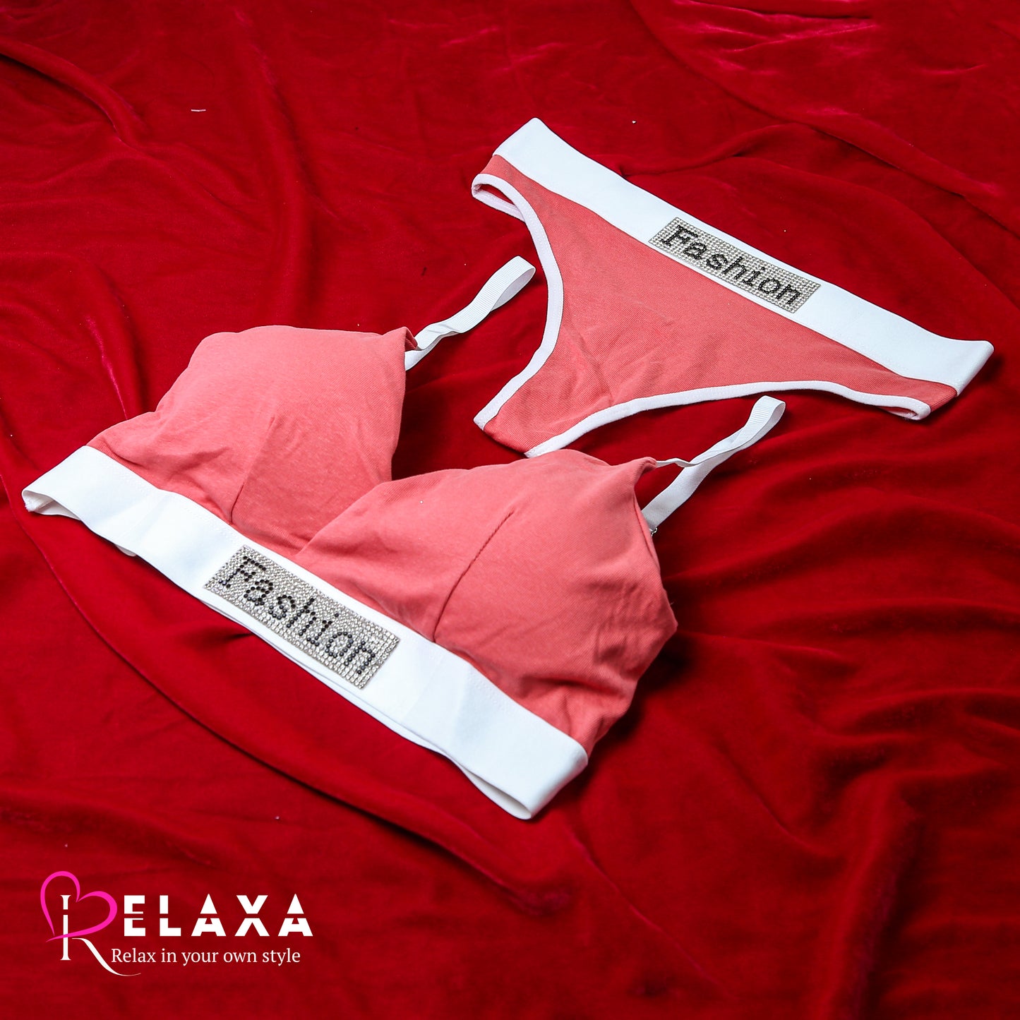 Fashion Thinpad Teen Bra Panty Set