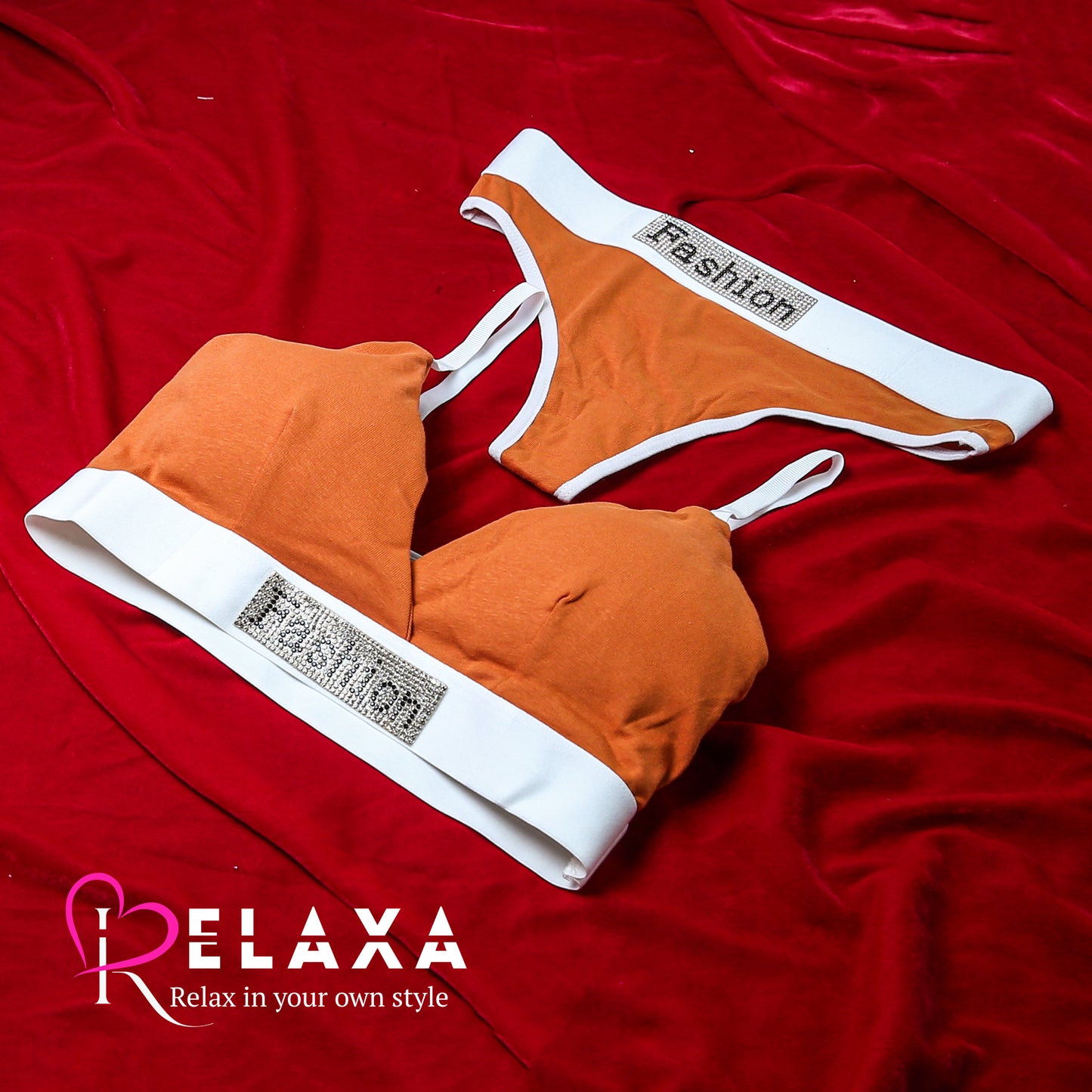 Fashion Thinpad Teen Bra Panty Set