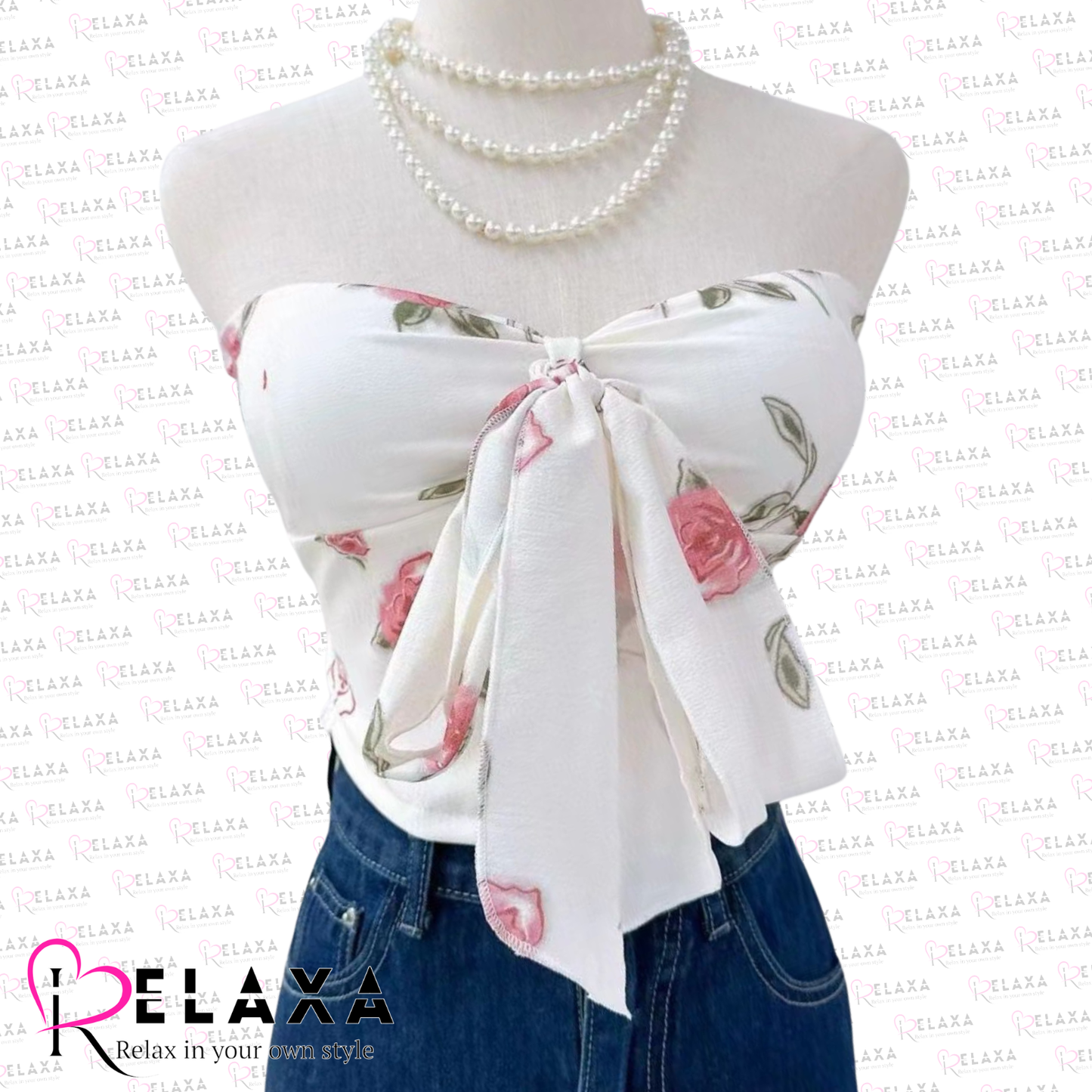 Floral Printed Thinpad Bralette (Branded)