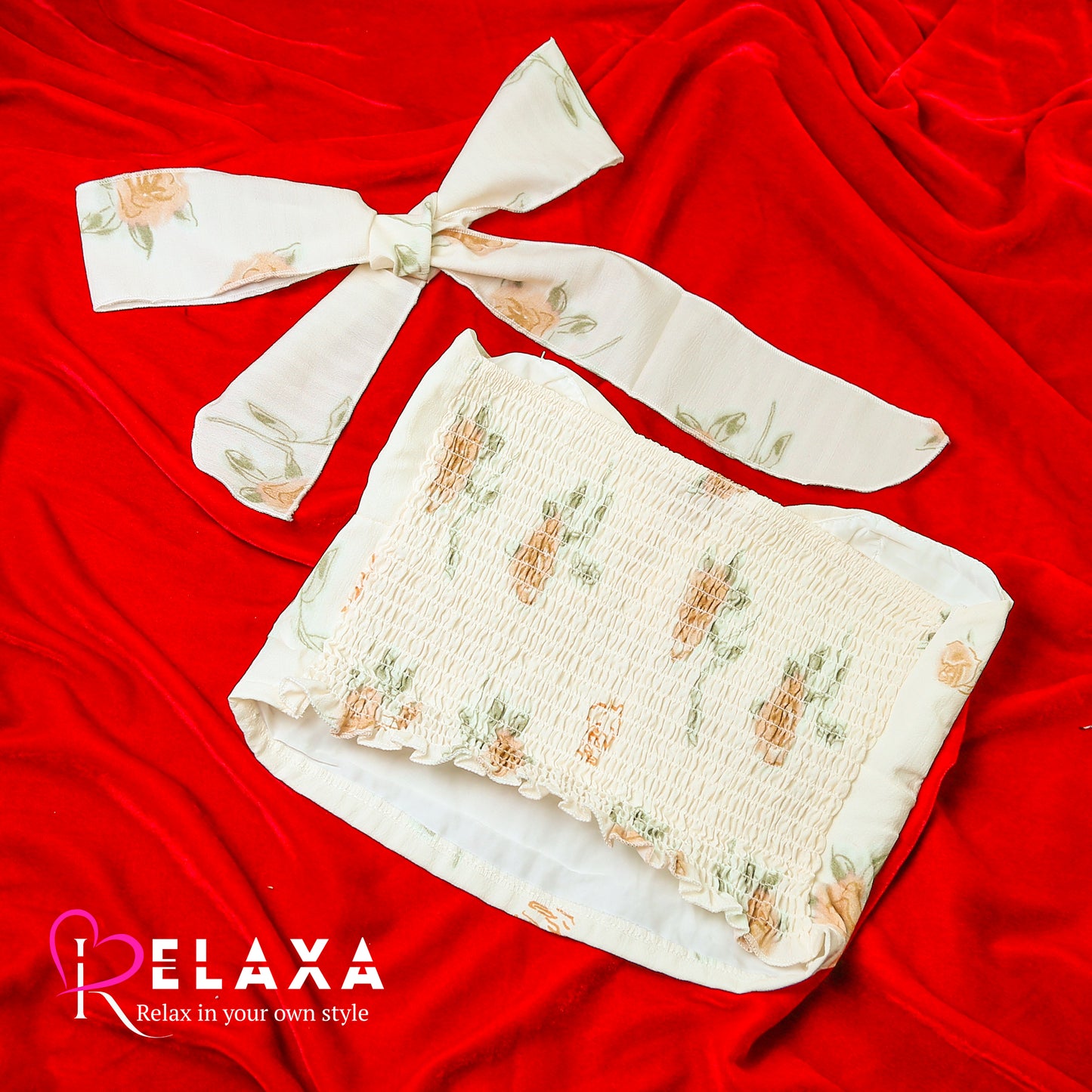 Floral Printed Thinpad Bralette (Branded)