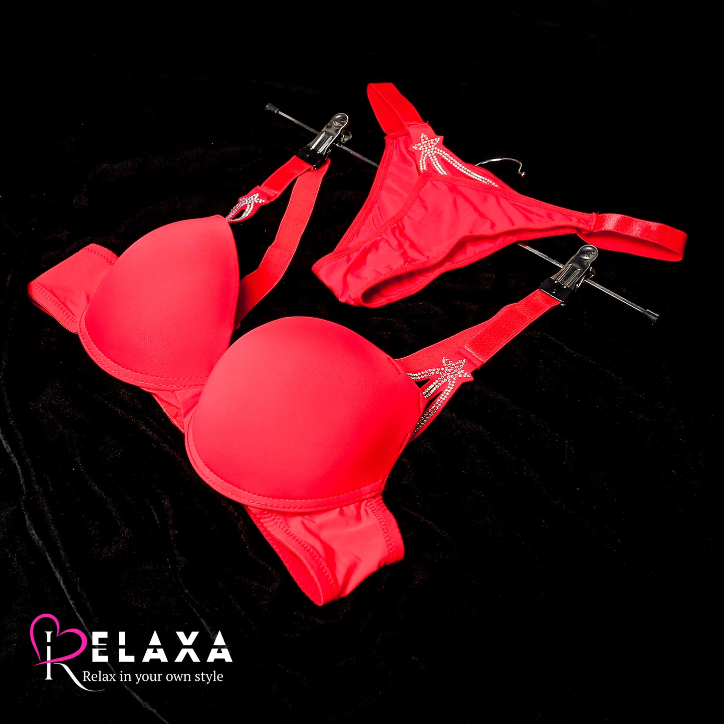 VS Star Beaded Strap Cheetah Print (Branded)