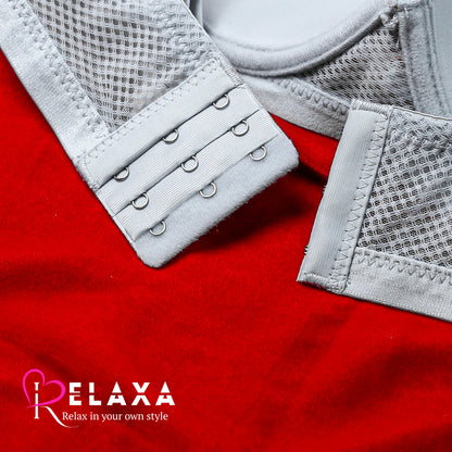 Seamless Single Padded Heart Buckle Bra Set