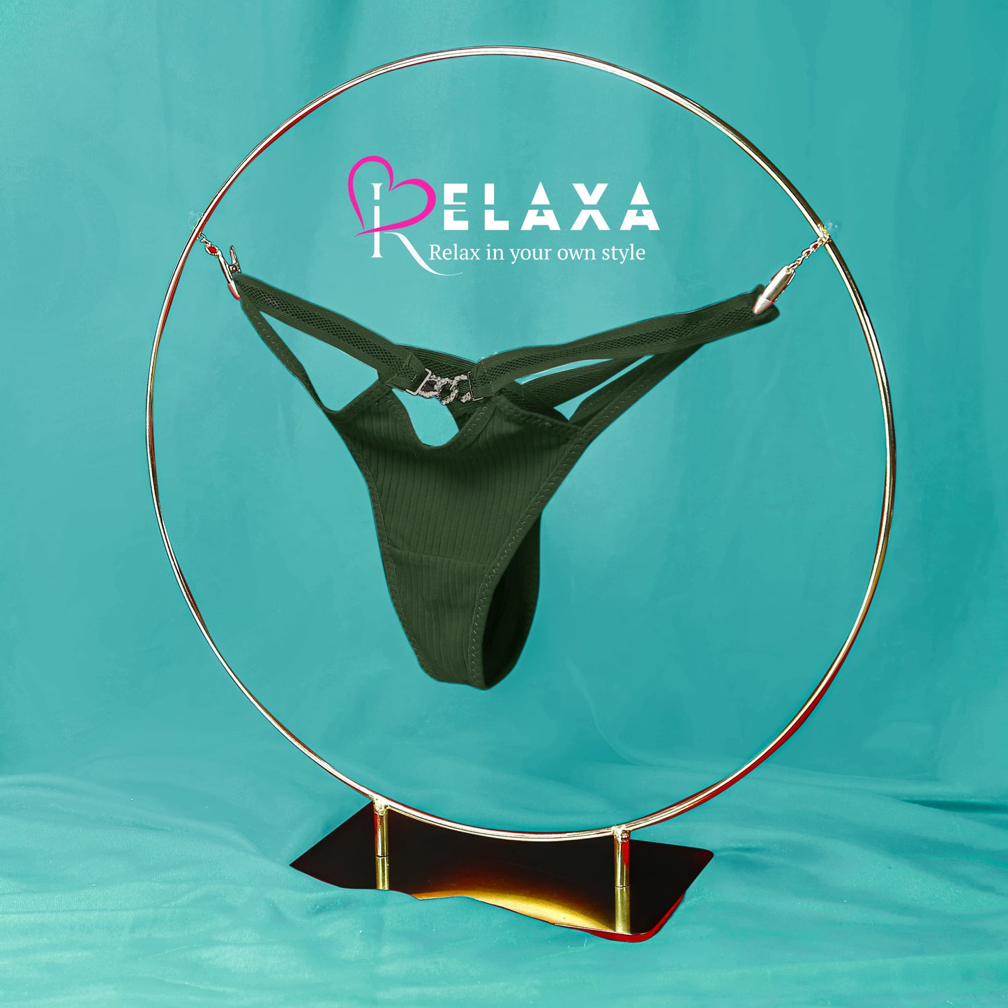 Net Buckle Bikini Styled Seductive Panty