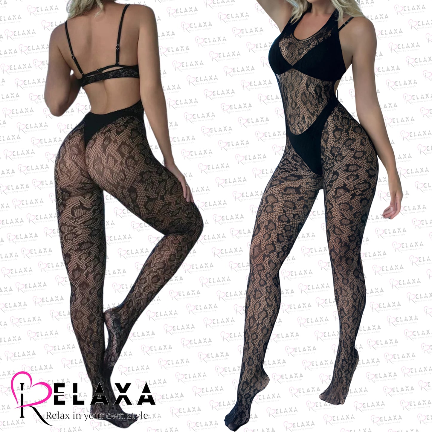 Relaxa Seductive Leopard Stocking