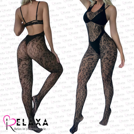 Relaxa Seductive Leopard Stocking