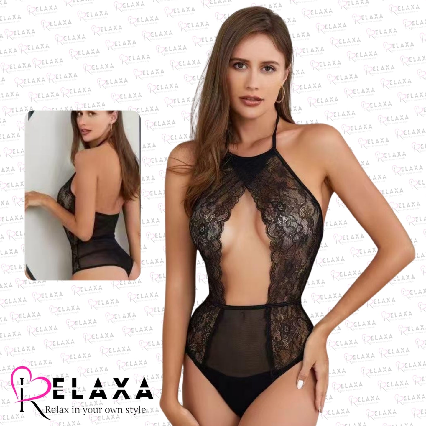 Relaxa 2 Piece Sexy Bridal Liengre women [Branded]