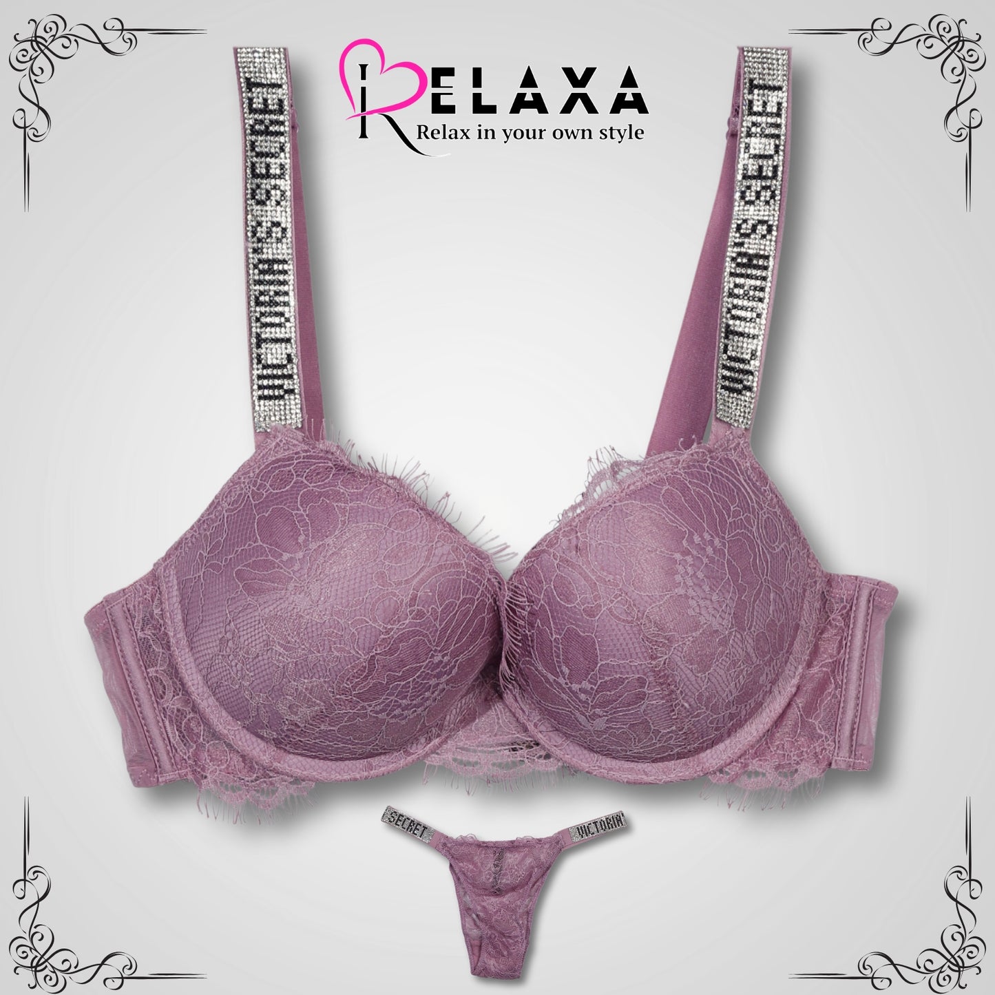 Victoria's Secret Floral Net (Imported)🩷