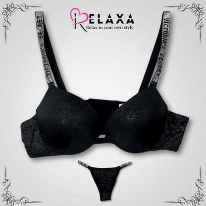 Victoria's Secret Shine Beaded Stap Bra (Imported)