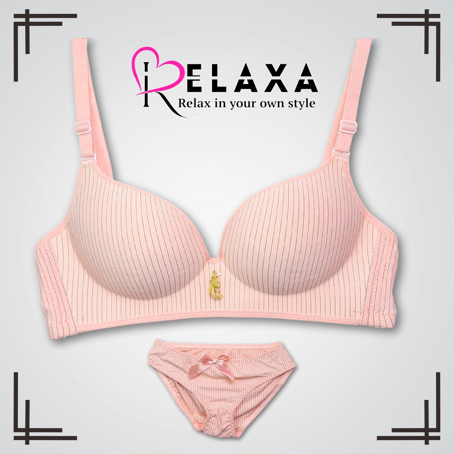 Teeny Breathable Padded Bra Set (Imported)