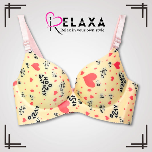 Luxurious Comfy Printed Bra (Branded)