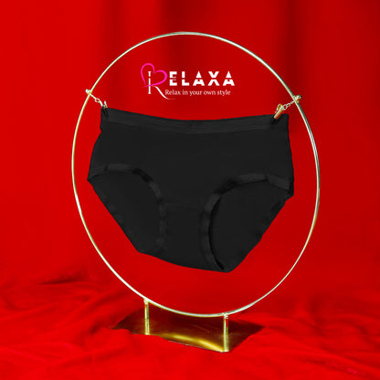 Lace Trimmed Comfy Menstrual Brief Panty