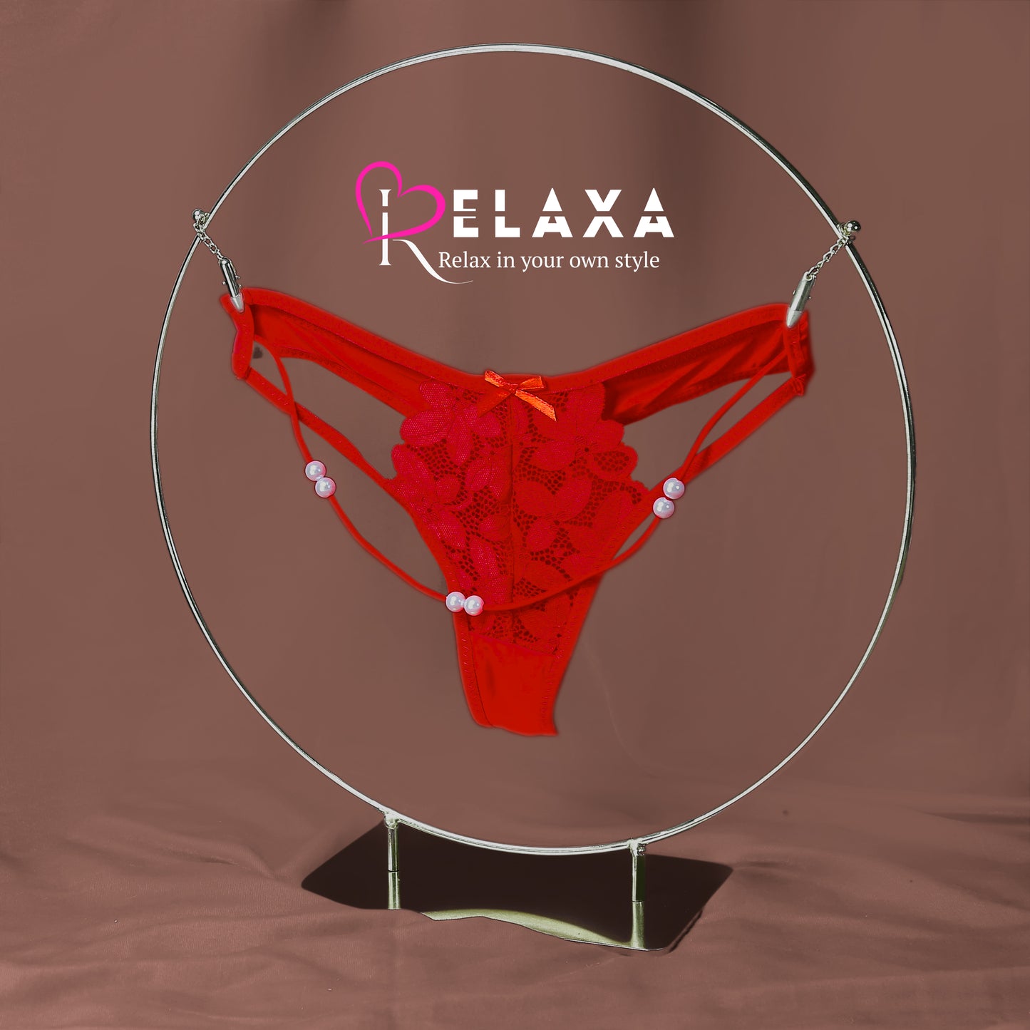 Net Beaded Bikini Styled Panty