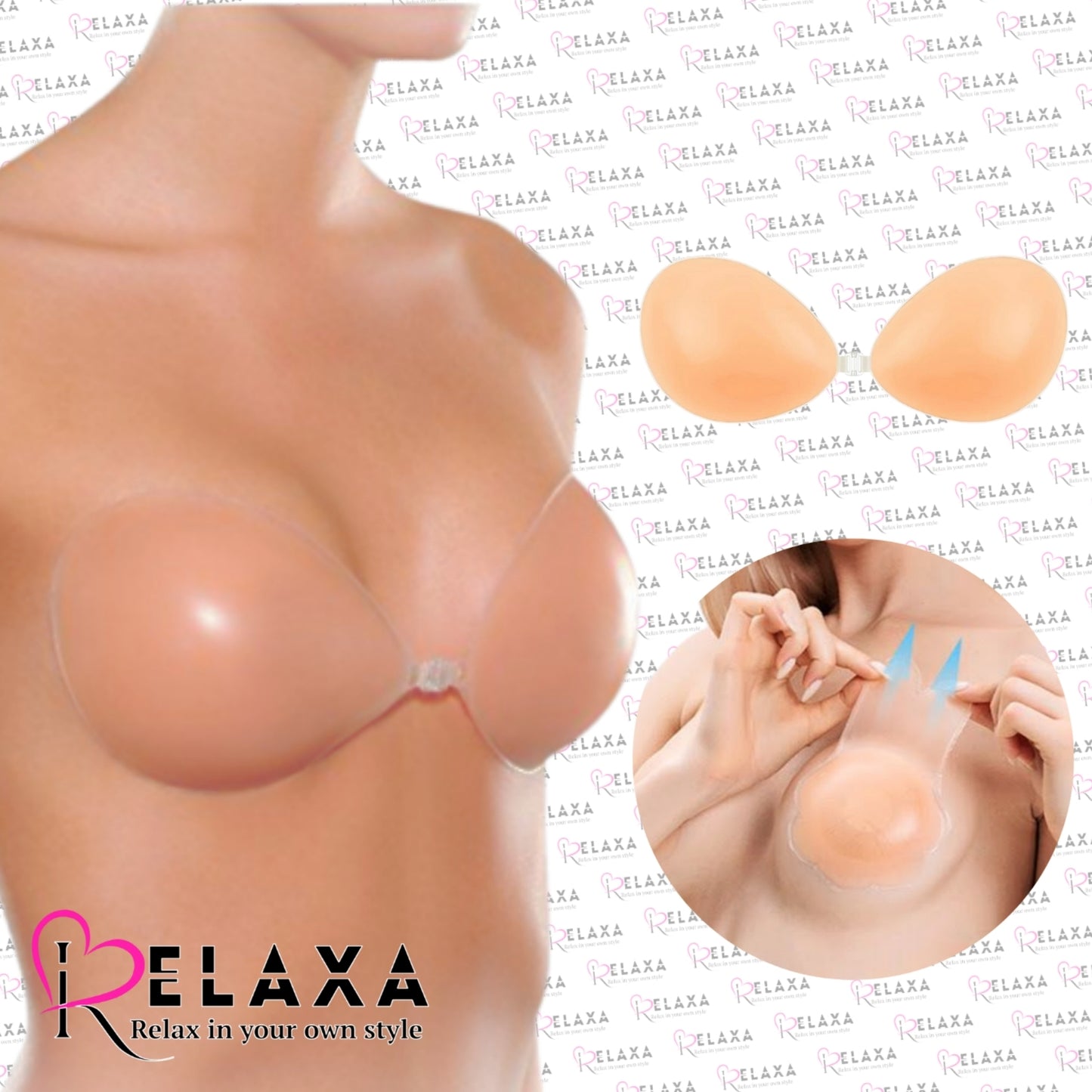 Relaxa Sillicon Bra pads