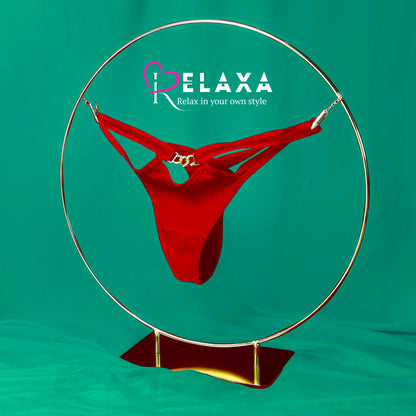 Net Buckle Bikini Styled Seductive Panty