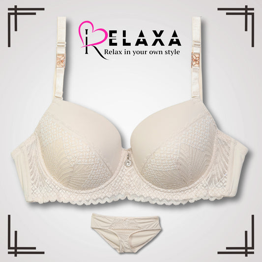 Premium Lacy Net Bra Panty Set