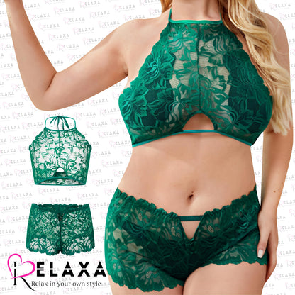 Premium Floral Net Lingerie (Branded)