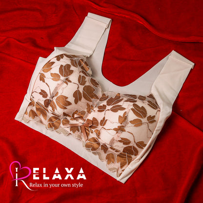 Thai Stuff Floral Net Thinpad Bra