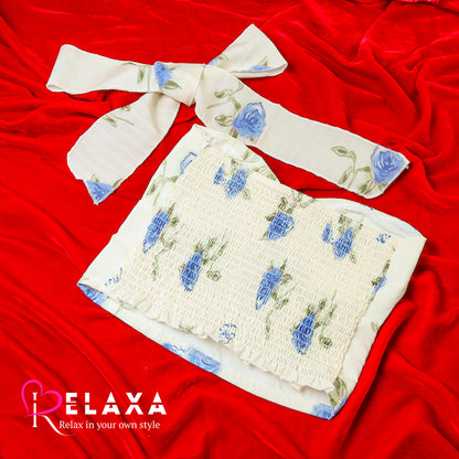 Floral Printed Thinpad Bralette (Branded)