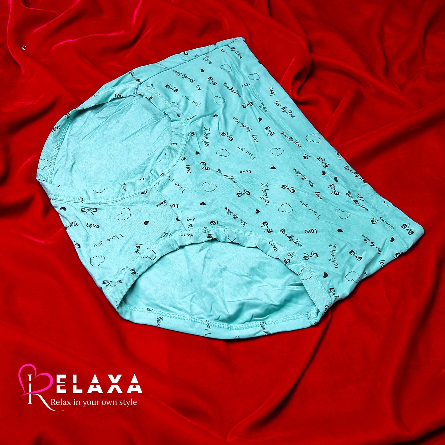 Printed Love You Comfy