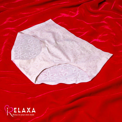 Floral Lacy No-Show Cheeky Panty