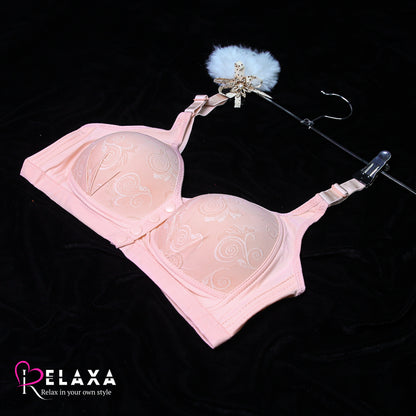 Front Open Button Paded Bra