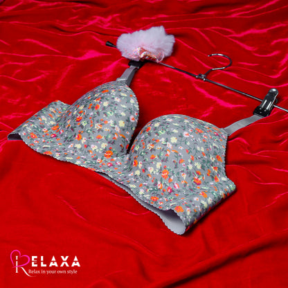 Luxurious Comfy Printed Bra (Branded)