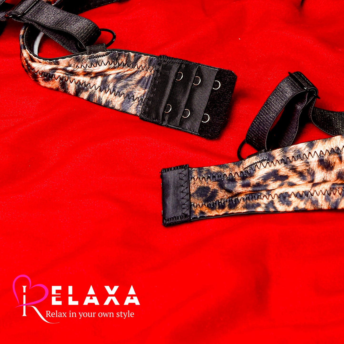 VS Star Beaded Strap Cheetah Print (Branded)