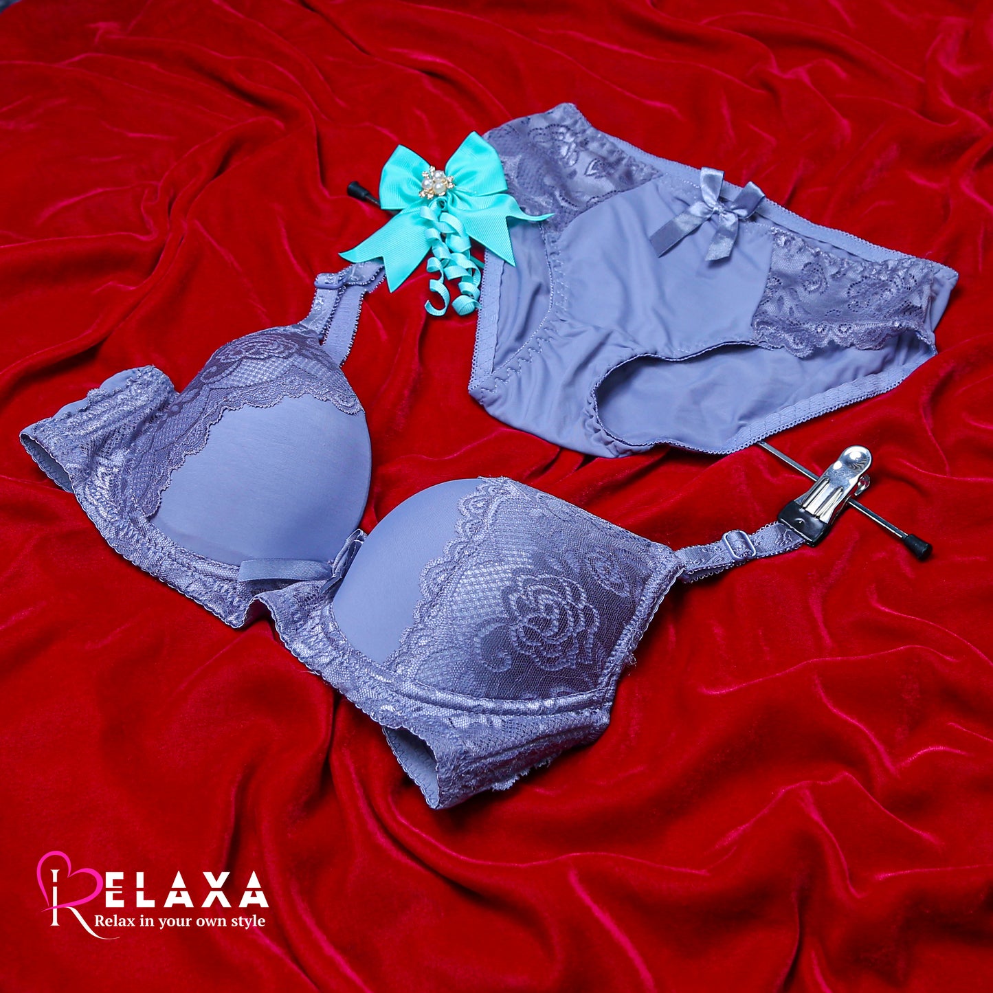 Lacy Thin Pad Bra Set (Branded)