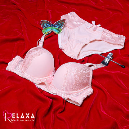 Lacy Thin Pad Bra Set (Branded)
