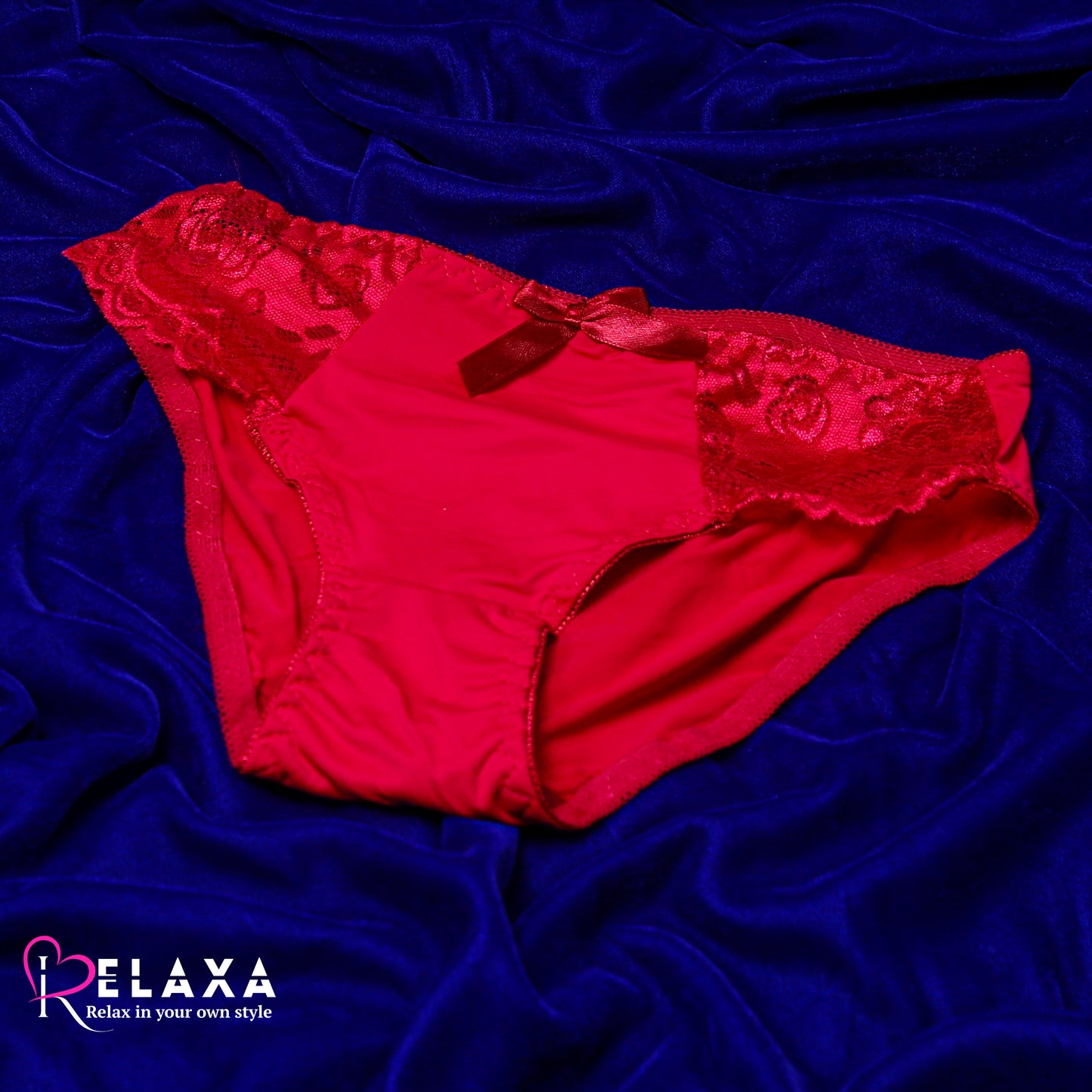 Rose Red Lacy Bra Set