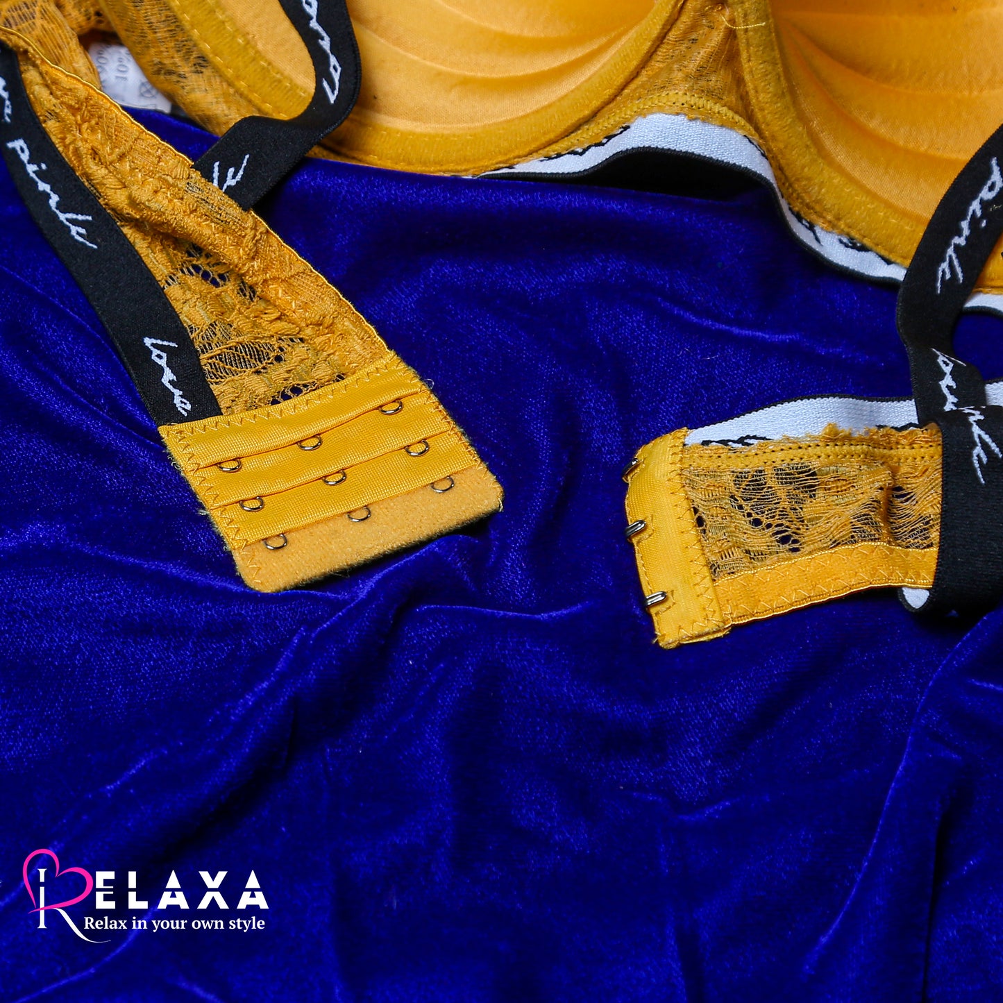 Branded Love Strap Padded Bra