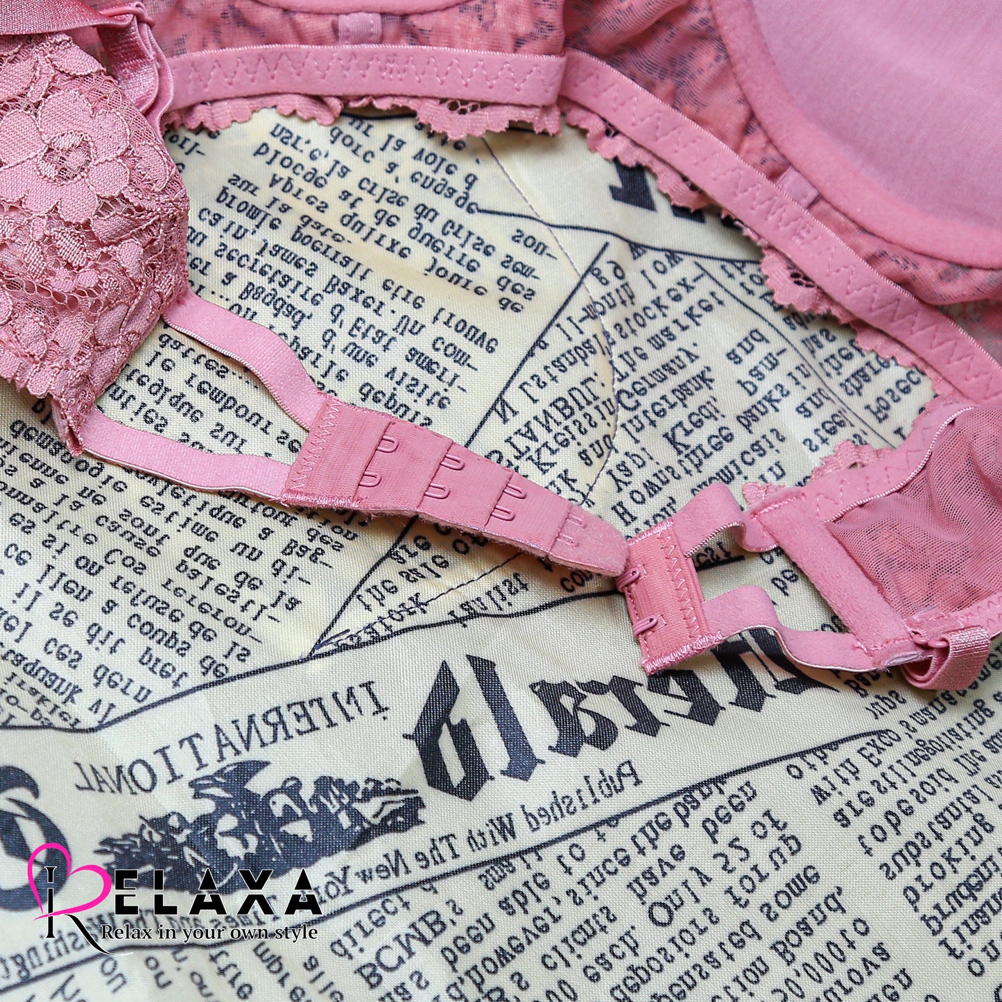 Floral Net Thin Padded