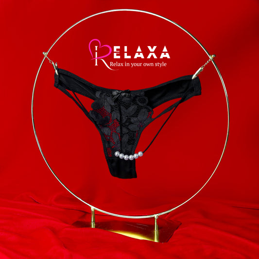 Net Beaded Bikini Styled Panty