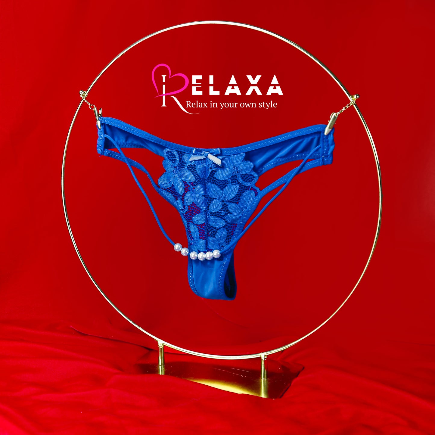 Net Beaded Bikini Styled Panty