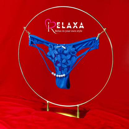 Net Beaded Bikini Styled Panty