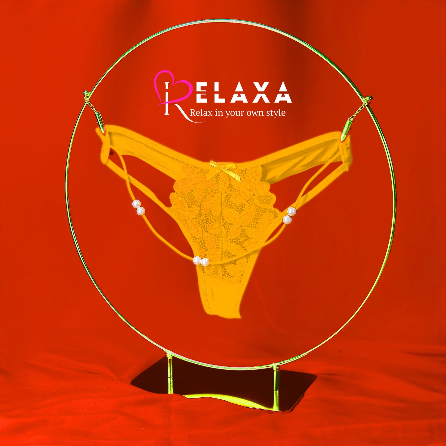 Net Beaded Bikini Styled Panty