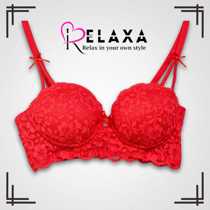 Floral Net Thin Padded